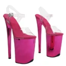 Women’s PVC Platform Sexy Pole Dance High Heel Sandals